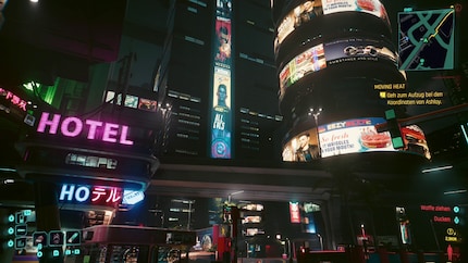 Cyberpunk 2077 draait beter dan op een PS4 en is vergelijkbaar met de Xbox Series S-versie in het dock.