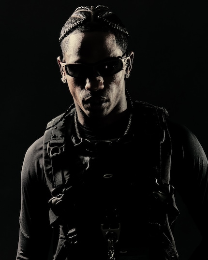 Travis Scott voor Oakley.