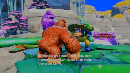 Die Bewohner des jeweiligen Levels geben mir Quests.