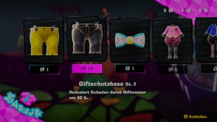 Es macht Spass, Kleidungsstücke freizuschalten.