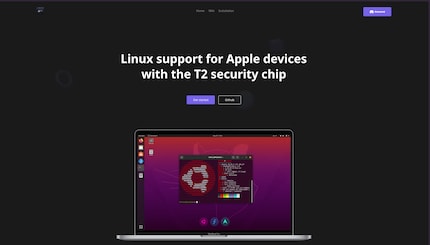 Het t2linux project biedt speciale ISO's om Linux te installeren.