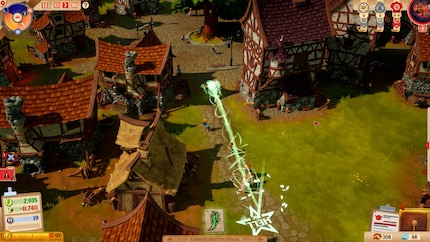 «Sintopia» wil satire van goddelijke spellen combineren met bouwmechanieken.