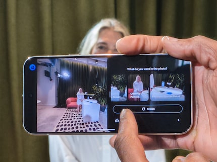 Iedereen zou goede foto's moeten kunnen maken met de fotoassistent.