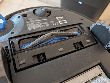 Nooit schoongemaakt en toch bleef er geen haar in de borstel hangen, zelfs niet na zes weken.