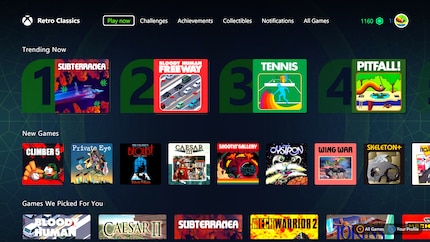 De Retro Classics sale in de Xbox Store.