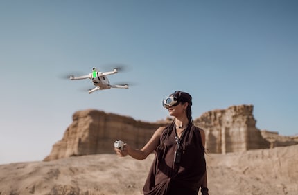 De «point-to-fly besturing» moet snel te leren zijn.