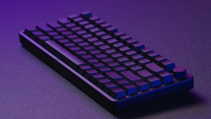 Het ontwerp van de KBD-H75 is eenvoudig.