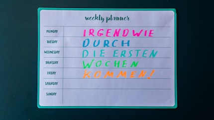 Dat is het plan voor nu. Daarna zien we wel.
