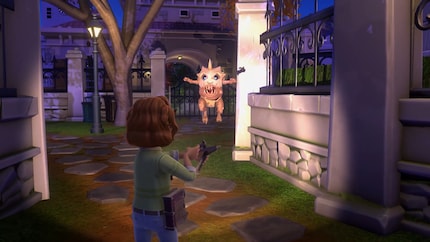Monsters get in my way as I explore Little Creek.