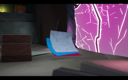In Hiro’s original state – a leaf – I often got stuck and had to re-trigger the fold.