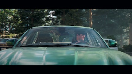 This hot-blooded James simply can’t just wait in the car.