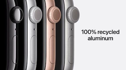 Je kunt kiezen uit vier kleuren voor de aluminium behuizing.