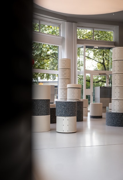 A seating landscape: the Continuum installation.