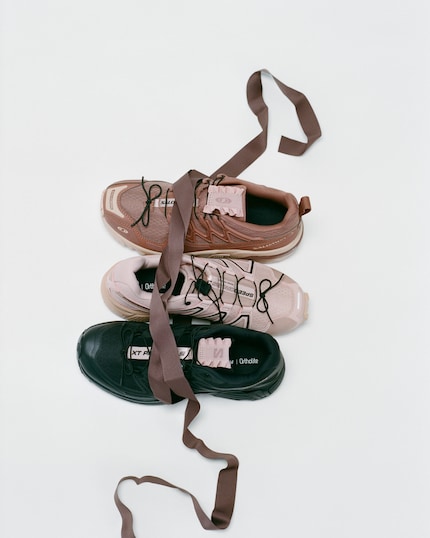 De driedelige «Satin Capsule» van Salomon.