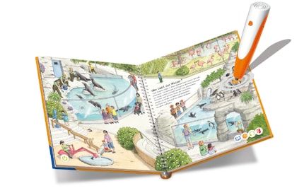 A journey behind the scenes of a zoo will be available from autumn from TipToi.