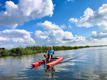  Genieten van de waterwegen.