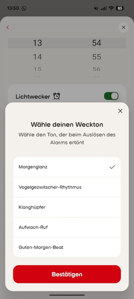 In plaats van een lichte wekker wil ik liever een offline modus.