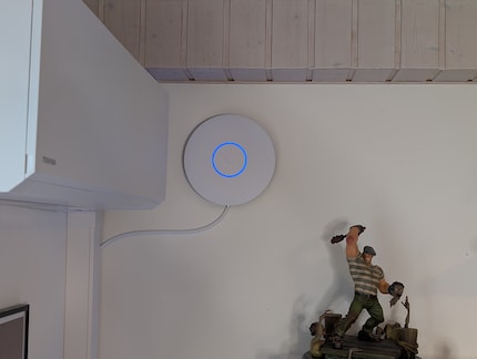 De Ubiquiti access points werken momenteel nog zonder Unifi router.