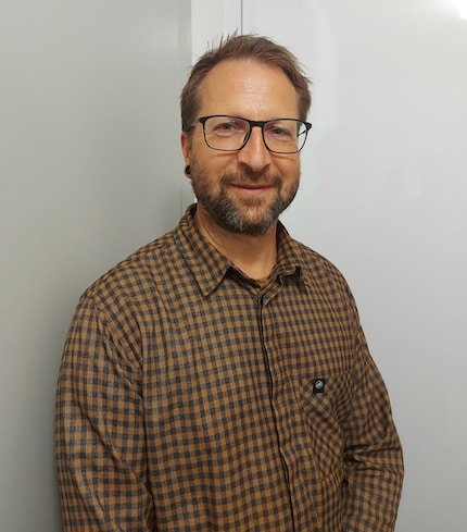 André Schnellmann is paddenstoeleninspecteur voor de stad Baden.