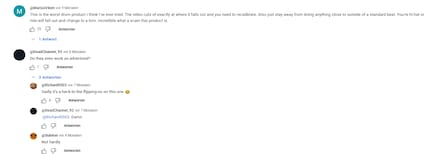 Feedback van ontevreden gebruikers. 