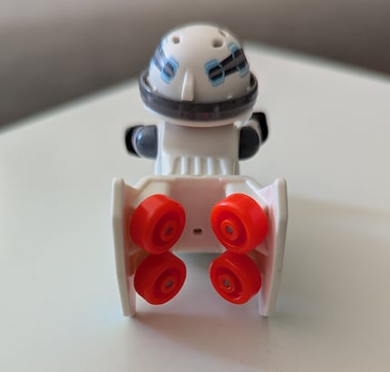Dit is de raketmotor van het figuur.