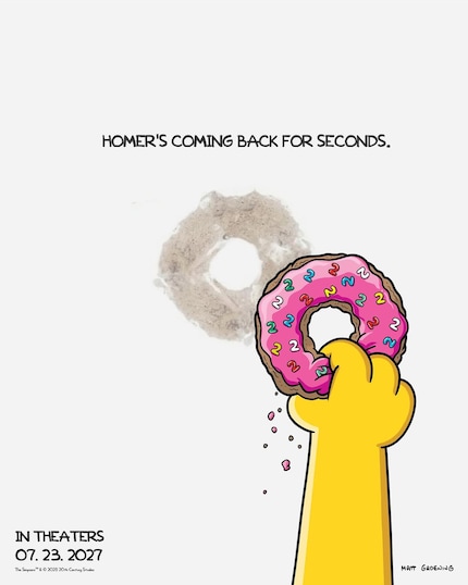 Ein Donut, ein Versprechen: Die Simpsons wagen nach 20 Jahren das zweite Leinwandabenteuer.