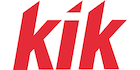 Logo van het merk Kik