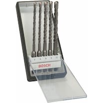 Bosch Professional Zubehör SDS plus-5 Hammerbohrer-Set, Robust Line, 5-tlg., 6–10 mm (6 mm, 8 mm, 10 mm)