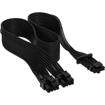 Corsair Premium Individually Sleeved 12+4pin PCIe Gen 5 12VHPWR 600W cable, Type 4, BLACK