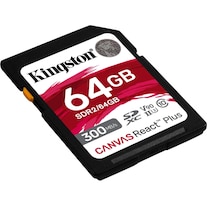 Kingston Canvas React Plus (SDXC, 64 GB, U3, UHS-II)