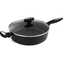 Zyliss Frying pan Ultimate with glass lid 28 cm (Bakelite, Aluminium, Glass, 28 cm, Frying pan)