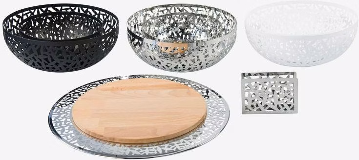 Alessi Cactus Caesebox, roestvrij staal