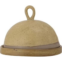 Bloomingville Solange Butter Dome, Brown, Stoneware