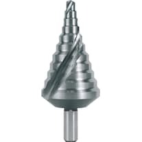 Ruko Step drill HSS spiral fluted cross ground for metric cable glands