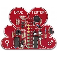 Whadda Love Tester Kit met aan/uit schakelaar
