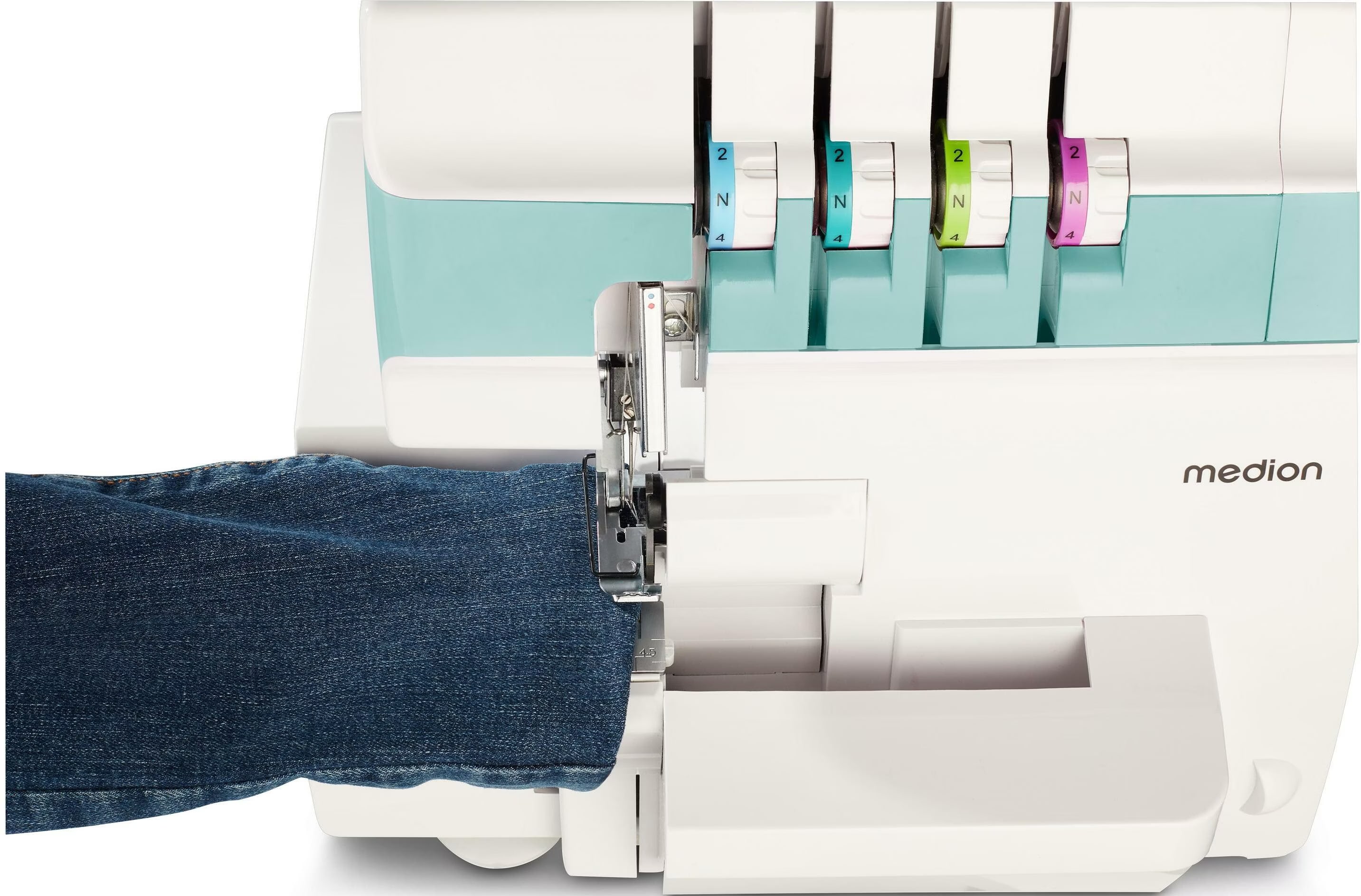 Een hoogwaardige multifunctionele huishoudelijke overlock naaimachine voor thuis