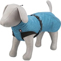 Trixie Riom, winter coat, for a dog, blue, M: 45 cm (M, Dog coat)