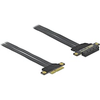 Delock PCI-E riser card x4 to x4 flexible, 60 cm