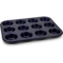 Zyliss Muffin baking pan 12 wells, dark blue (25 cm)