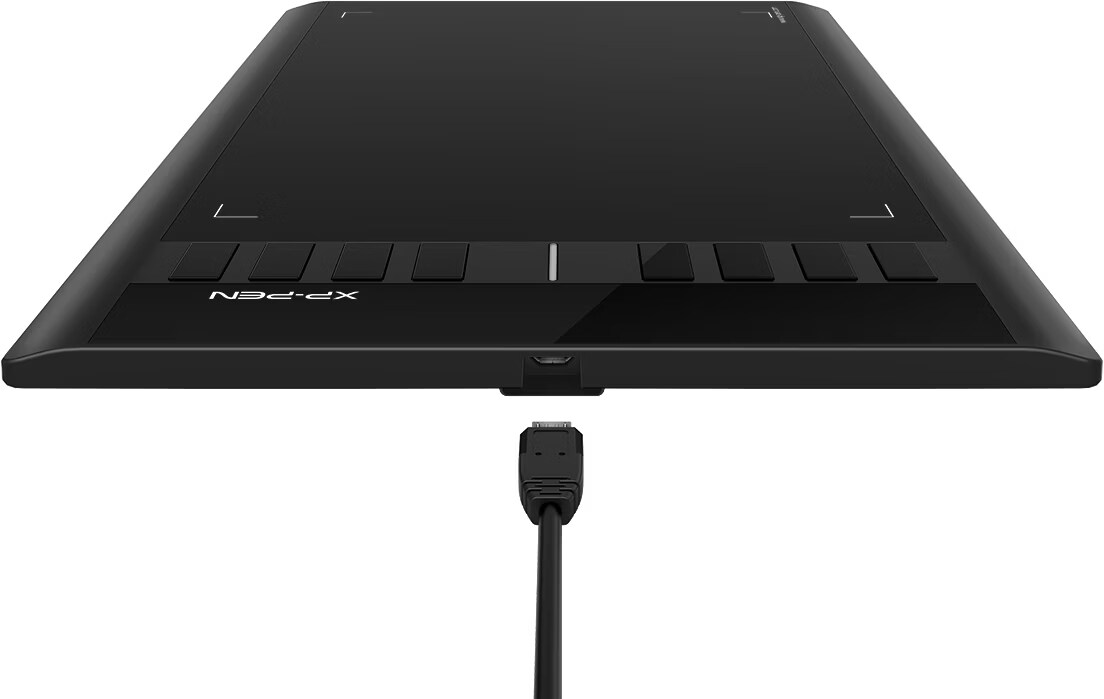 XP-Pen Star03V2 Tablette Graphique 12 Pouces avec Stylet Passif 8192 Niveaux et 8 Raccourcis Pallette Dessin Numérique