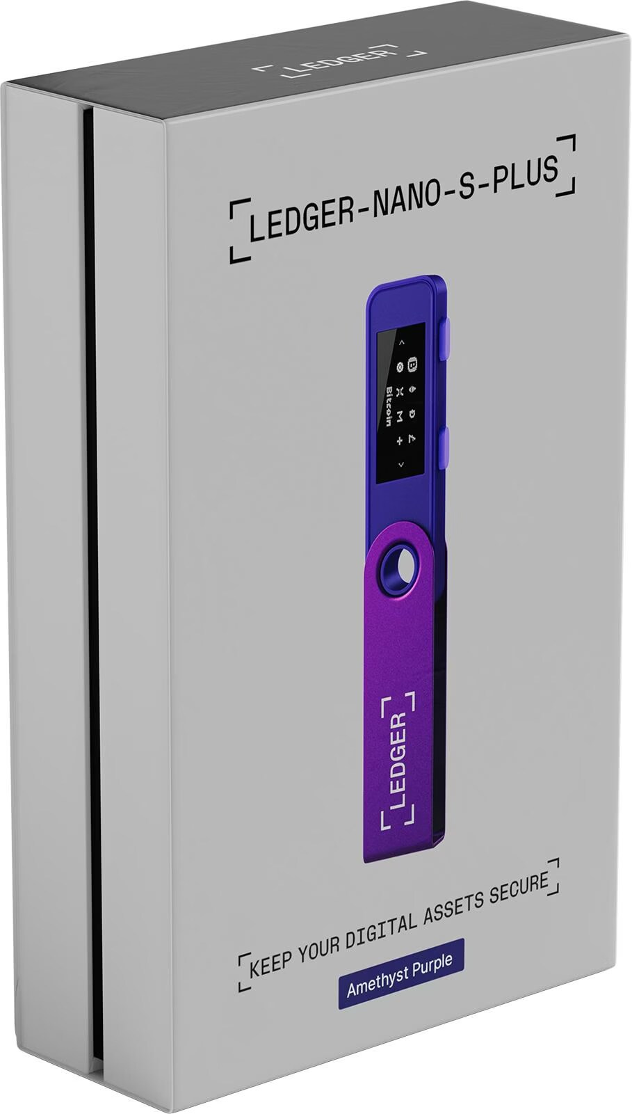 Ledger Nano S Plus - Amethist paars (Litecoin, Bitcoin, Cardano, Ether,  Dogecoin, TRON, Ethereum Klassiek, Monero, Ripple, Bitcoin Cash, Stellaire)  - Galaxus