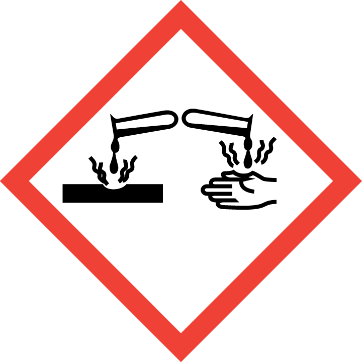 GHS05 Corrosive GHS05 Corrosive